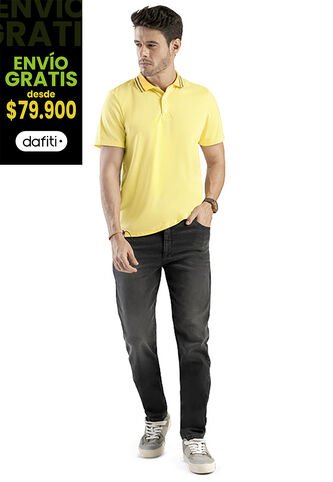 Jean Hombre Negro Rutta 6437 Rutta