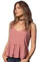 Blusa Para Mujer Palo De Rosa Oscuro Rutta de Rutta