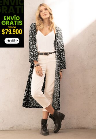 Kimono Mujer Estampado 89271 Rutta