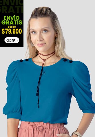Camiseta Mujer Azul Rutta 91477 Rutta