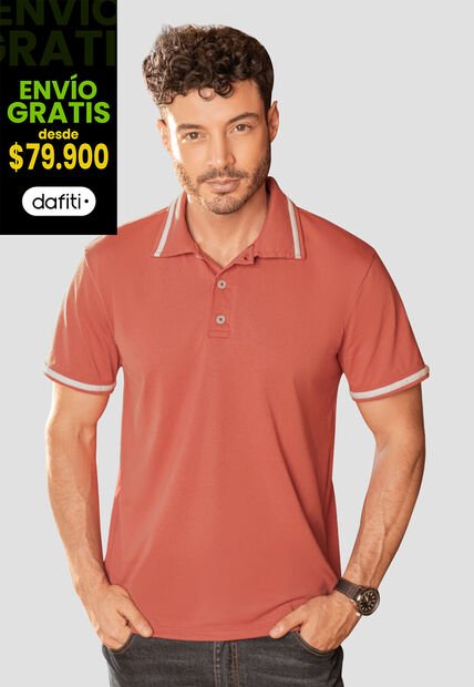 Polo Hombre Granate Rutta 89617