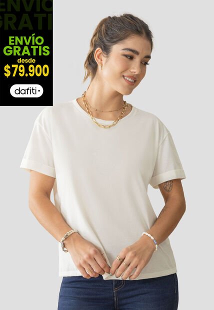 Camiseta Mujer Blanco Rutta 105159