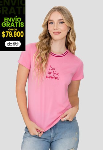 Camiseta Mujer Rosa Rutta 103607 Rutta