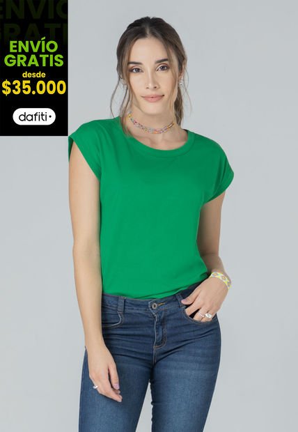 Camiseta Mujer Verde Antioquia Rutta 86949