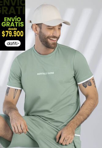 Camiseta Hombre Verde Oliva Rutta 1900 Rutta