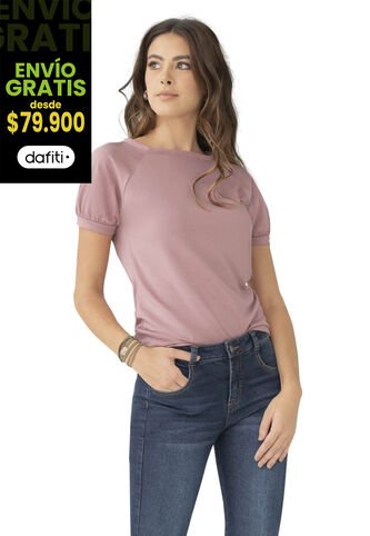 Camiseta Mujer Palo De Rosa Rutta 78606 Rutta