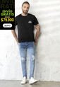 Camiseta Hombre Negro Rutta 1855 de Rutta