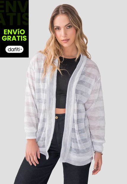 Cardigan Mujer Blanco Rutta 102728