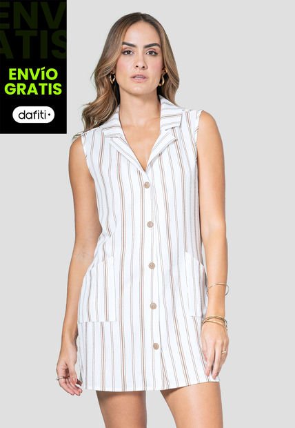 Vestido Corto Mujer Estampado Rutta 106266