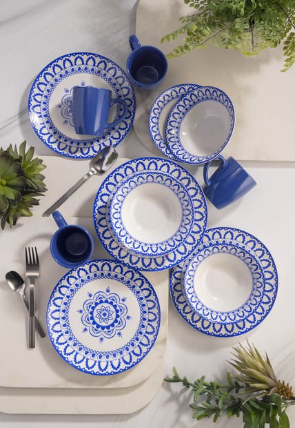 Vajilla Blue Azul Rutta 33422