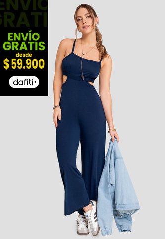 Enterizo Largo Mujer Azul Rutta 104165 Rutta