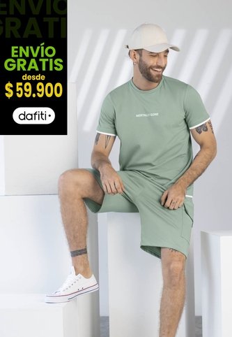 Bermuda Hombre Verde Oliva Rutta 1902 Rutta