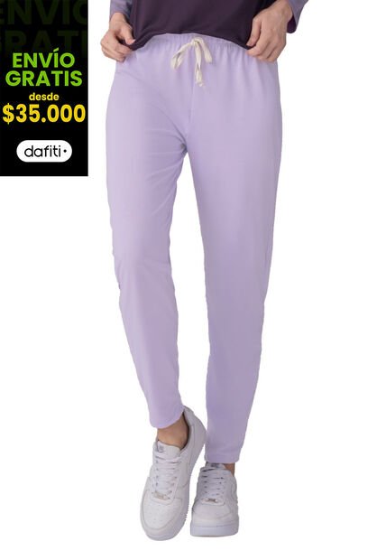 Pantalón Mujer Lila 89482