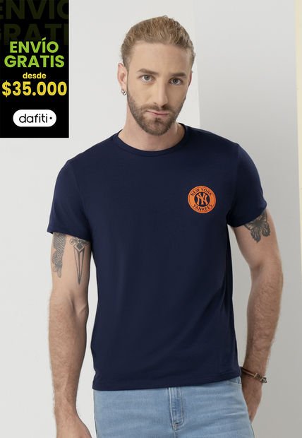 Camiseta Hombre Azul Rutta 6300