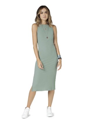 Vestido Largo Mujer Verde Oliva Rutta 89419