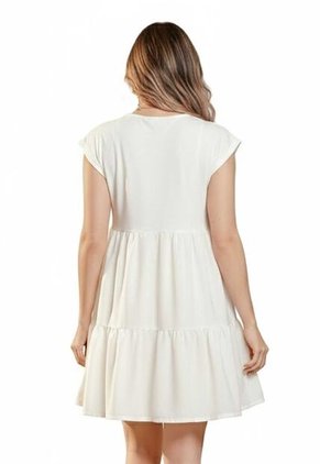 Vestido Corto Mujer Marfil 82135