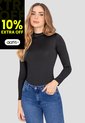 Camibuzo Mujer Negro Rutta 105258 de Rutta