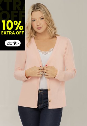 Cardigan Mujer Rosa Rutta 104779 Rutta