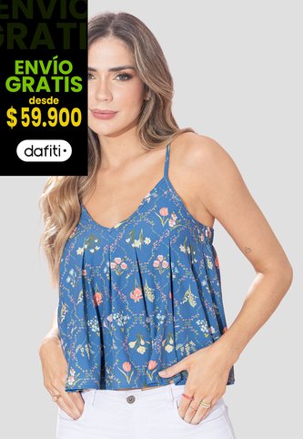 Blusa Mujer Estampado Rutta 107350 Rutta