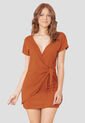 Vestido Corto Mujer Naranja Rutta 100250 de Rutta