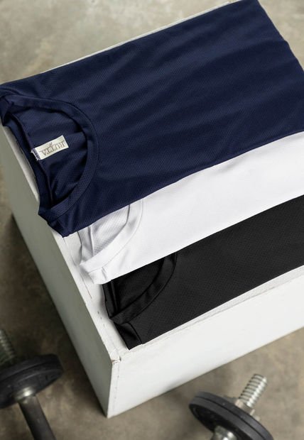 Camiseta Hombre Azul Rutta 208