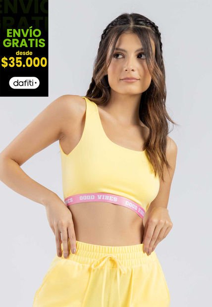 Top Mujer Amarillo Rutta 102565