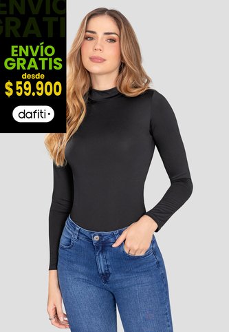 Camibuzo Mujer Negro Rutta 105258 Rutta