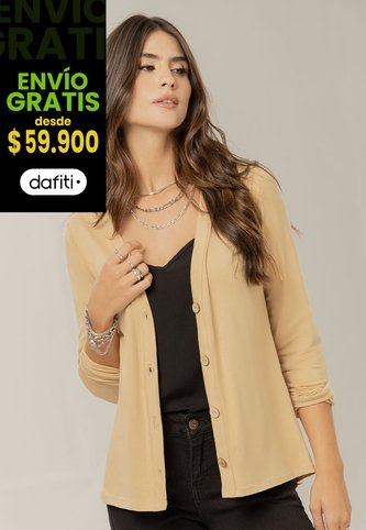Cardigan Mujer Beige Rutta 104779 Rutta