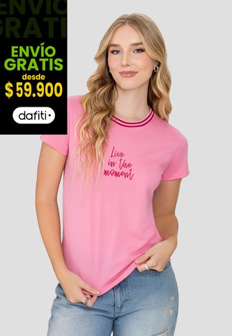 Camiseta Mujer Rosa Rutta 103607 Rutta