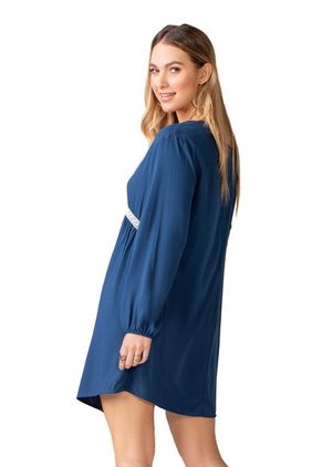 Vestido Azul Petróleo Oscuro Rutta 102043