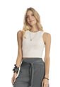 Crop Top Mujer Marfil Rutta 89270 de Rutta