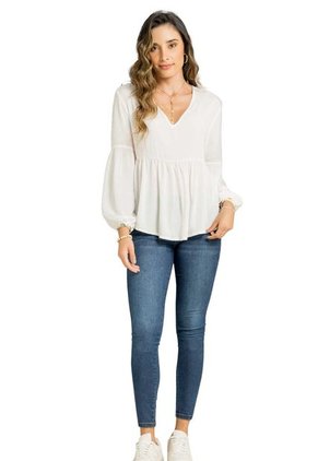 Blusa Mujer Blanco Rutta 100339
