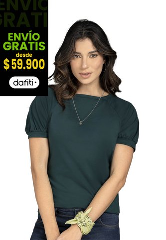 Camiseta Mujer Verde Botella Rutta 78606 Rutta