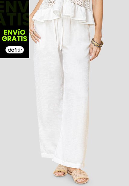 Pantalón Mujer Marfil Rutta 110712