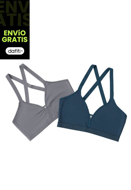 Top Paq X2 Mujer Multicolor Rutta 3732