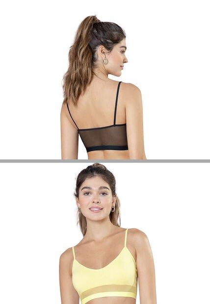 Top Paq X2 Mujer Multicolor Rutta 34509