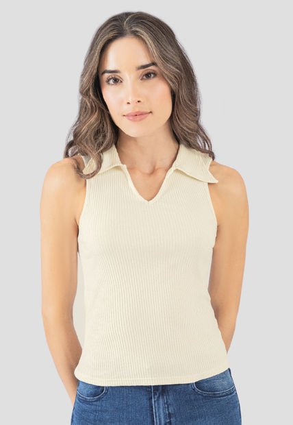 Blusa Mujer Crema Rutta 110129