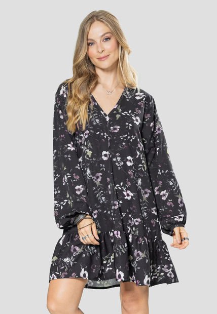 Vestido Corto Mujer Estampado Rutta 106262