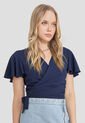 Blusa Mujer Azul Navy Rutta 106887 de Rutta