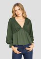 Blusa Mujer Verde Militar Rutta 104030 de Rutta