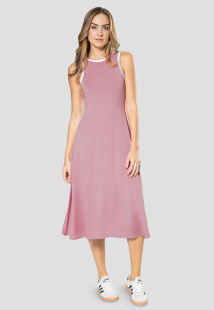 Vestido Corto Mujer Palo De Rosa Rutta 106083