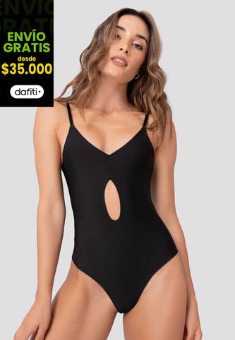 Body Mujer Negro Rutta 101535 Rutta