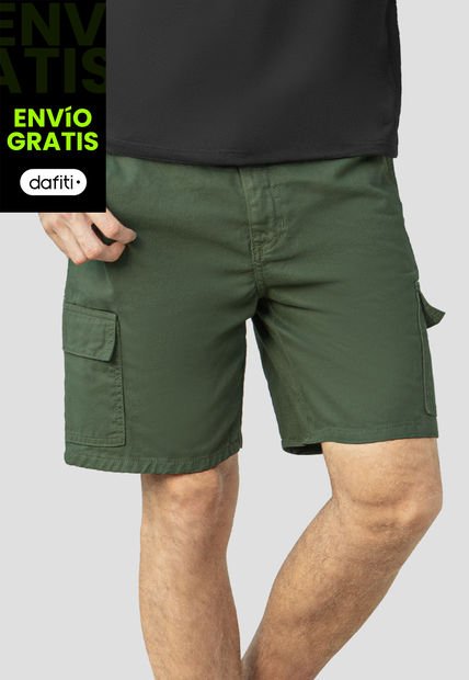 Bermuda Hombre Verde Militar Rutta 106402