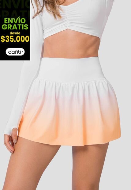 Falda Corta Mujer Blanco Rutta 101650