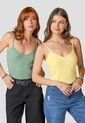 Camiseta Paq X2 Mujer Multicolor Rutta 101052 de Rutta