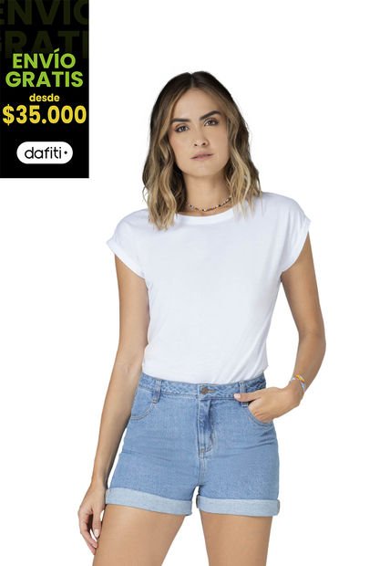 Camiseta Mujer Blanco Rutta 86949