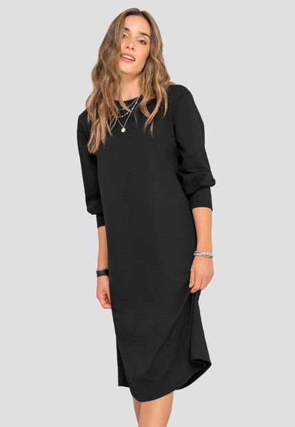 Vestido Corto Mujer Negro Rutta 101455