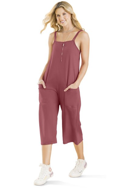 Enterizo Largo Mujer Rosado Rutta 102894
