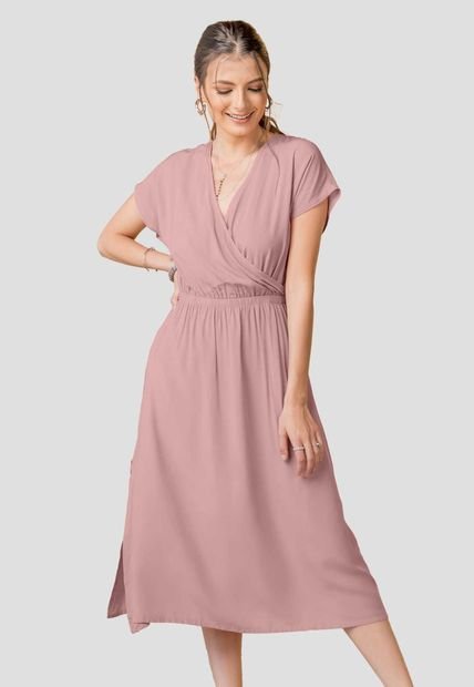 Vestido Largo Mujer Rosa Rutta 101065