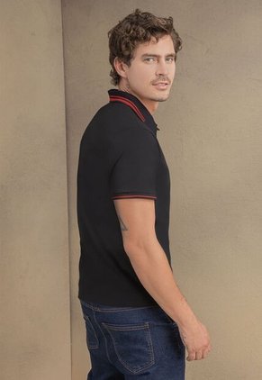 Polo Hombre Negro Rutta 104143